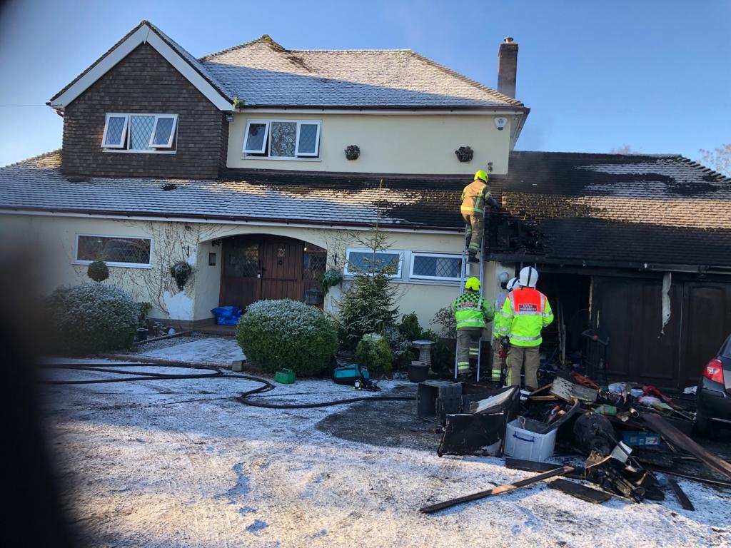 Emergency Boarding Service, following a house fire in Wolverhampton